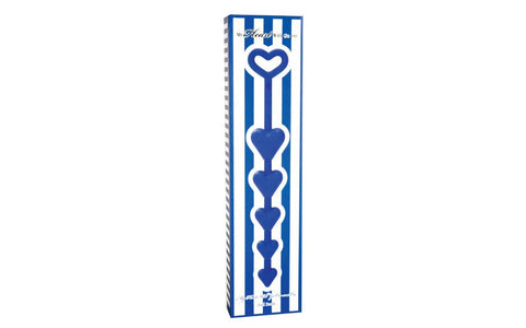 SI Novelties My Heart Will Go On & On Anal Beads Premium Silicone - Anal Beads and Balls