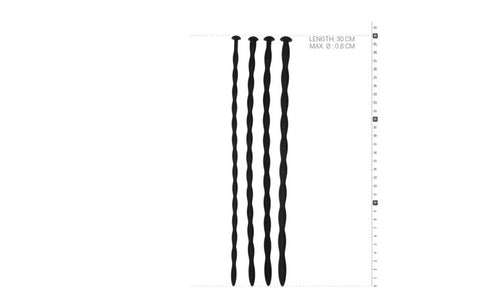 Sinner Gear Sinner Silicone Urethral Dilator Set 30cm Medical Grade Silicone - Urethral Sounds