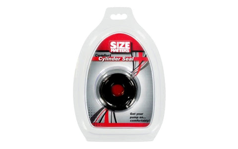 XR Brands Size Matters Penis Cylinder Comfort Seal TPR Vacuum Enhancement - Pumps, Extenders and Sleeves