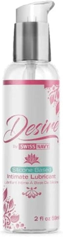 Swiss Navy Desire Chocolate Kiss Flavoured Water Based Lubricant 59ml Premium Formula - Water Based Lubes