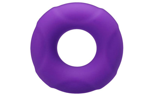 Tantus Buoy Soft & Stretchy Silicone Cock Ring Small Lilac Premium Support - - Stretchy Cock Rings