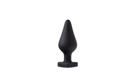 Temptasia Spank Me Silicone Butt Plug Black - - Butt Plugs
