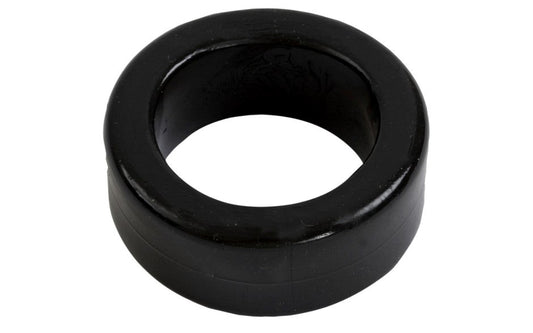 Titanmen Extra Thick Stretchy Cock Ring Black - - Stretchy Cock Rings