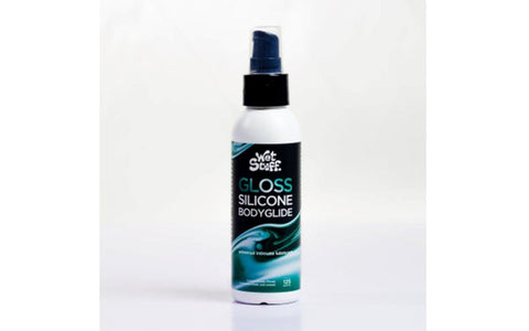 Gel Works Wet Stuff Gloss Silicone Bodyglide Pump 125g Long Lasting Lube - Silicone Based Lubes