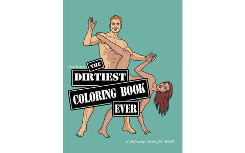 Wood Rocket The Dirtiest Colouring Book Ever Adult Humor Art Collection - Party Gifts and Novelties