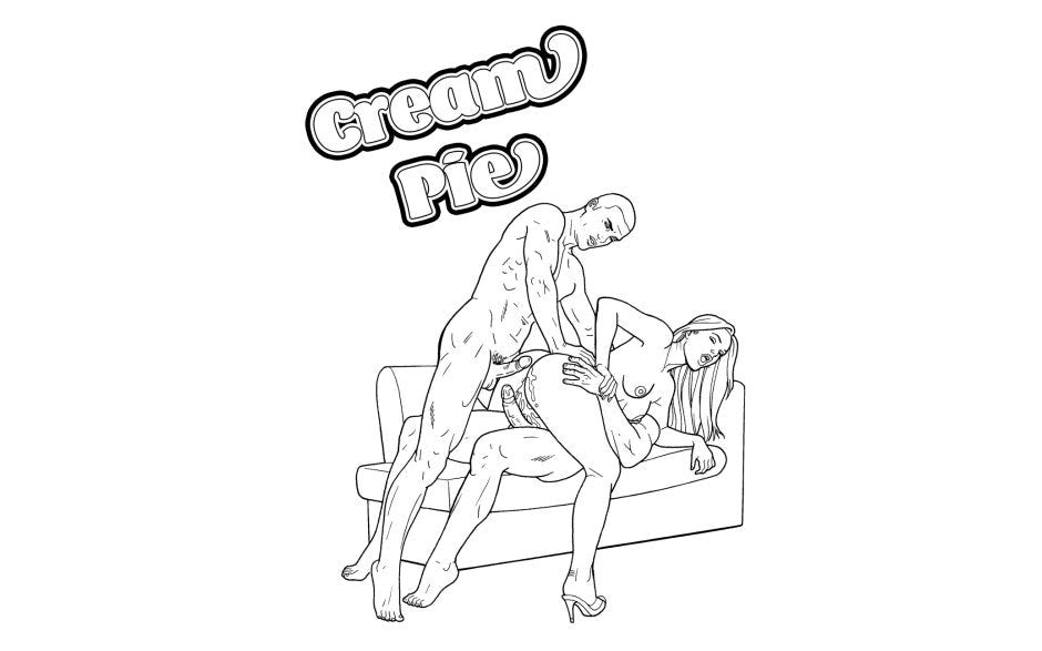 Wood Rocket The Dirtiest Colouring Book Ever Adult Humor Art Collection - - Party Gifts and Novelties