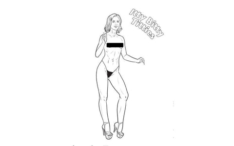 Wood Rocket Boobs Boobs Boobs Adult Colouring Book 24 Breast Illustrations - Party Gifts and Novelties