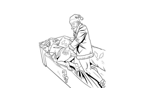 Wood Rocket The Dirtiest Christmas Colouring Book Ever Adult Holiday Entertainment - Party Gifts and Novelties