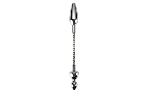 NANMA Corporation X Men Silver Bullet Double Metal Plug Premium Metal Construction - Butt Plugs