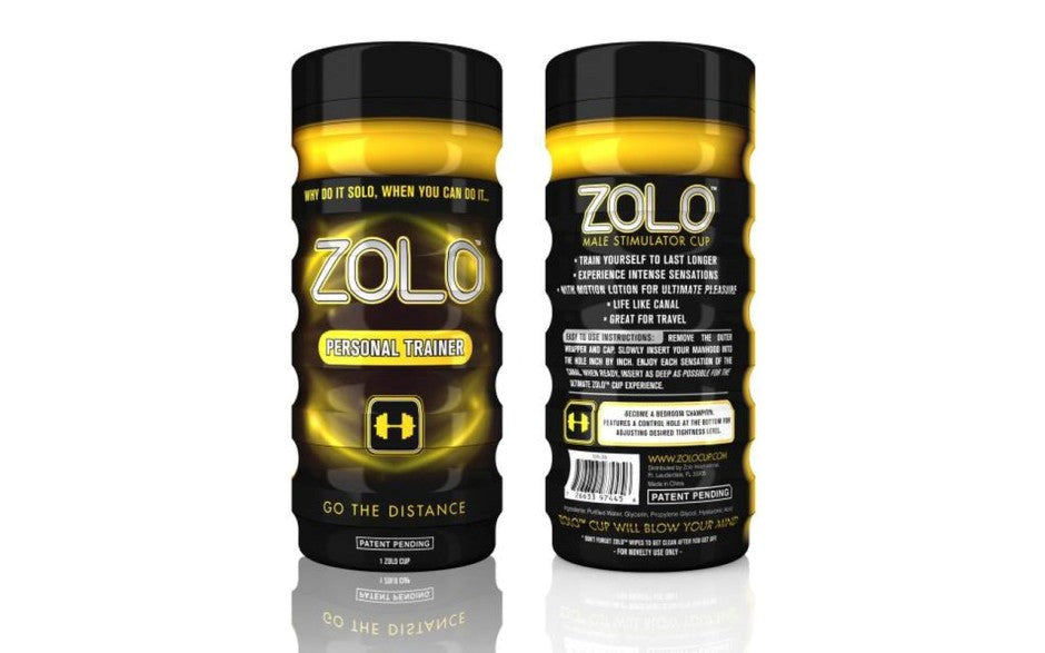 Xgen Products Zolo Personal Trainer Mens Stroker Cup with Vacuum Control - Masturbators and Strokers