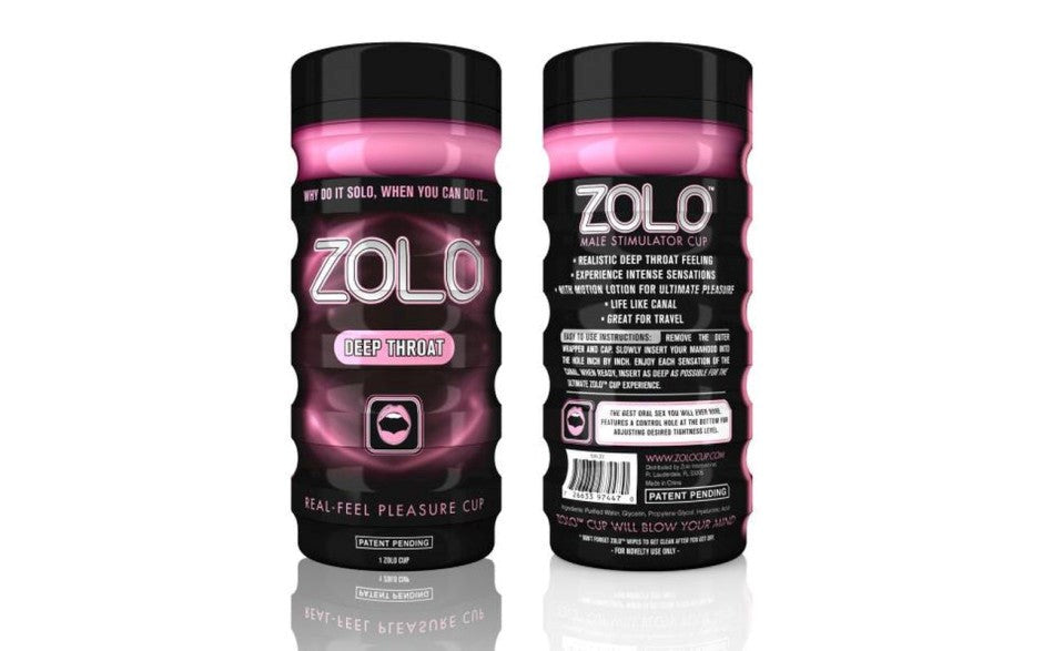 Xgen Products Zolo Life Like Deep Throat Mens Masturbator Cup with Suction - Masturbators and Strokers