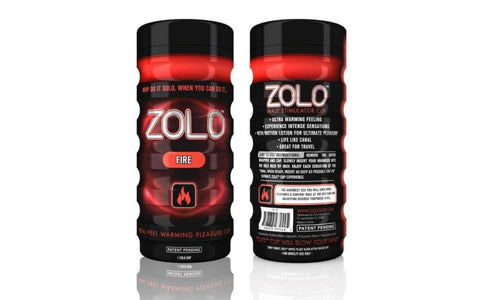 Xgen Products Zolo Fire Ultra Warming Sensations Male Masturbator Cup Heat - Masturbators and Strokers