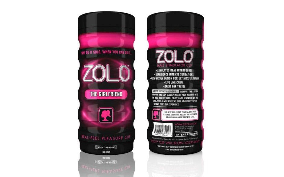 Xgen Products Zolo The Girlfriend Travel Size Male Stroker Cup Masturbator - Masturbators and Strokers