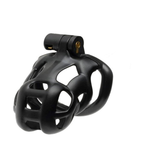 Sport Fucker The Guardian by CellMate Male Chastity Device Black with Lock - Male Chastity