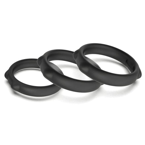 BDStyle Cat Silicone Cock Ring Set with Vibrating Enhancement - Cock Ring Sets