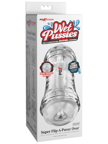 PDX Extreme Wet Pussies Super Flip-A-Pussy Over Stroker
