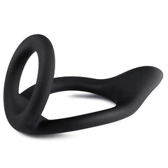 BDStyle Sex Delay Silicone Dual Cock Ring - - Stretchy Cock Rings
