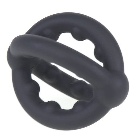 BDStyle Cross Sex Delay Stretchy Silicone Love Ring - Stretchy Cock Rings