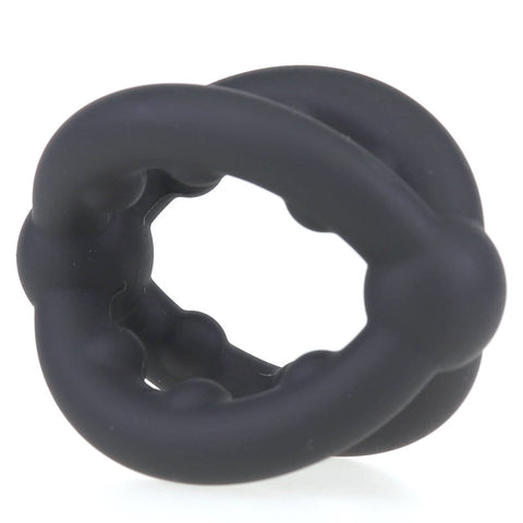 BDStyle Cross Sex Delay Stretchy Silicone Love Ring - Stretchy Cock Rings