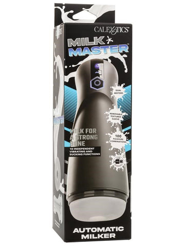 California Exotics Milk Master Automatic Milker Rechargeable Male Masturbator - Masturbators and Strokers