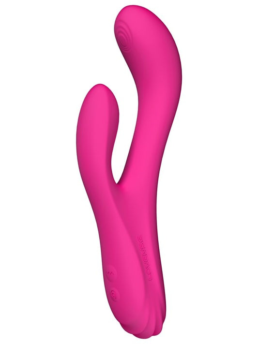 Lovense Osci 3 Vibrating and Heating Rabbit Vibrator with App Control - - Rabbit Vibrators