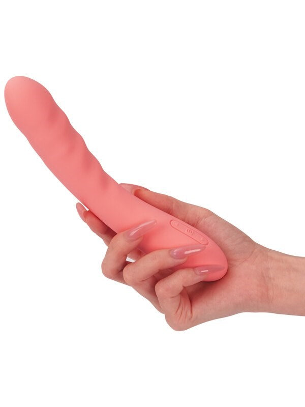 Svakom Ava Neo Interactive Thrusting G Spot Vibrator Peach Dual Action - - G-Spot Vibrators