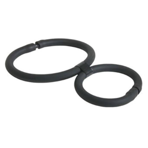 BDStyle Erection Enhancer Double Cock Ring - Stretchy Cock Rings