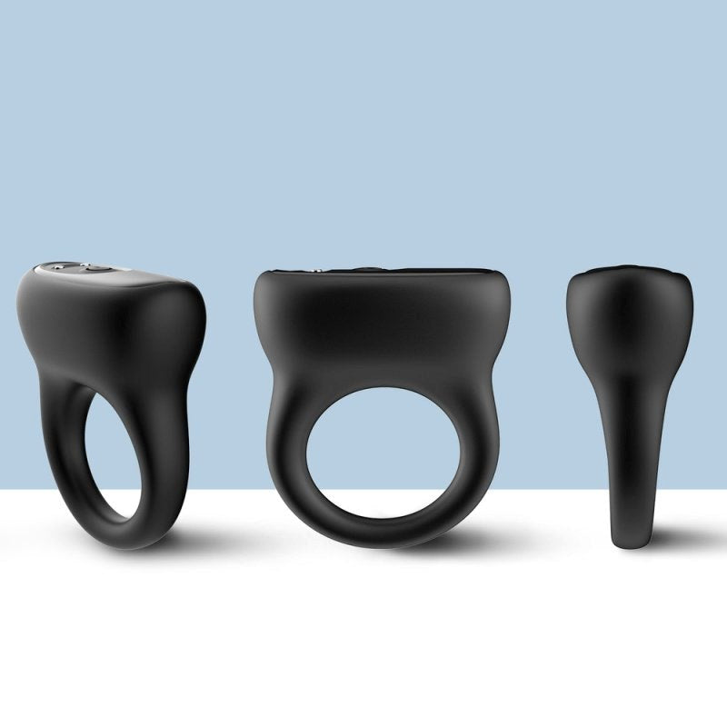 BDStyle 9 Functions Wireless Silicone Vibrating Love Ring - - Vibrating Cock Rings