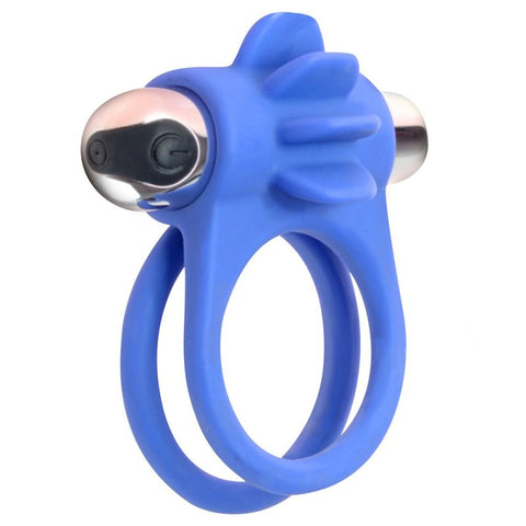 NANMA Corporation X Men Clitoris Stimulating Silicone Vibrating Cock Ring - Vibrating Cock Rings