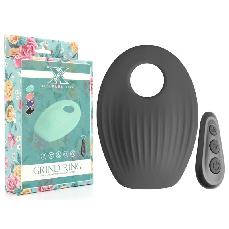 NANMA Corporation X Men 10 Functions Vibrating Grind Cock Ring For Couples - - Vibrating Cock Rings
