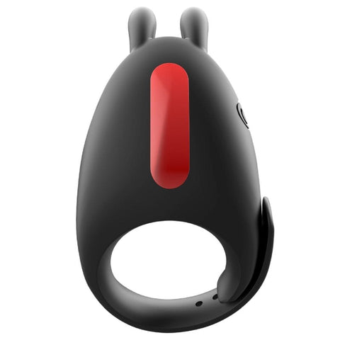BDStyle Adjustable 7 Functions Silicone Vibrating Cock Ring with 7 Vibration - Vibrating Cock Rings