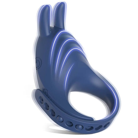 BDStyle Wireless Adjustable Silicone Vibrating Cock Ring with Vibration - Vibrating Cock Rings