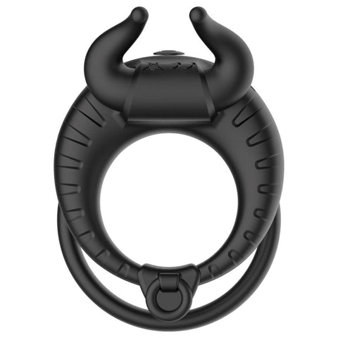 BDStyle OX Horn 10 Functions Vibrating Cock Ring - Vibrating Cock Rings