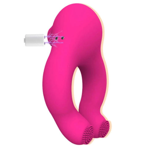 BDStyle 10 Functions Vibrating Suction Cock Ring - Vibrating Cock Rings
