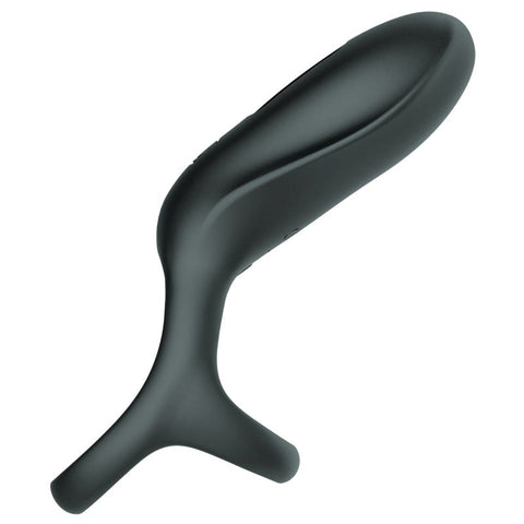 BDStyle 10 Functions Vibrating Cock Ring with Three Ring - Vibrating Cock Rings