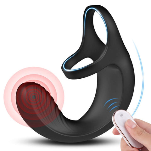 S Hande Gorman 9 Functions Vibrating Mens Cock Ring Premium Adult Sex Toy - Vibrating Cock Rings