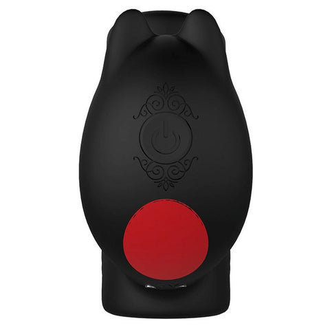 S Hande Hi Fun Vibrating Mens Cock Ring With Clit Stimulation Dual Motors - Vibrating Cock Rings