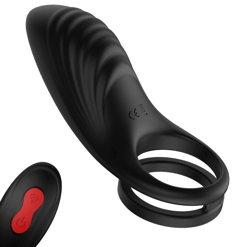 S Hande Coco Wireless 9 Frequency Vibration Cock Ring for Enhanced Sex - - Vibrating Cock Rings