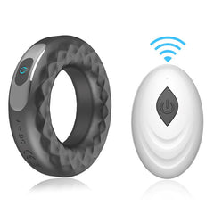 BDStyle 10 Functions Rechargeable Wireless Mens Cock Ring - - Vibrating Cock Rings