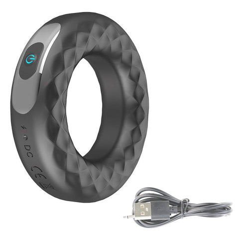 BDStyle 10 Functions Rechargeable Wireless Mens Cock Ring with Vibration - Vibrating Cock Rings