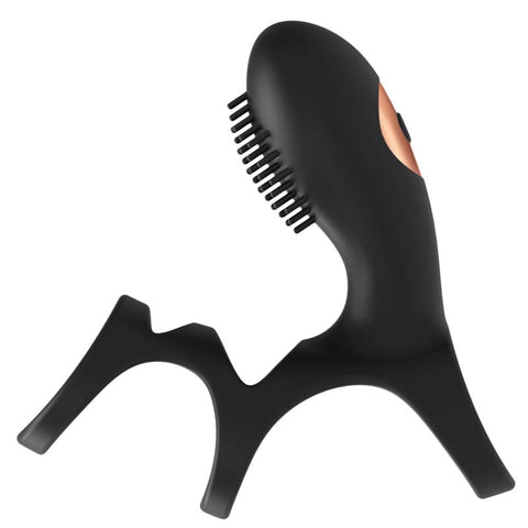 Mannuo Kayla 10 Functions Vibrating Cock Ring with Wireless Remote Control - Vibrating Cock Rings
