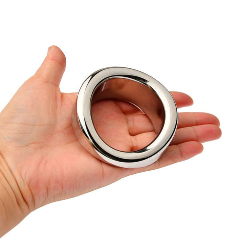 BDStyle Heavy Duty Erection Enhancer Metal Penis Ring - Steel Cock Rings