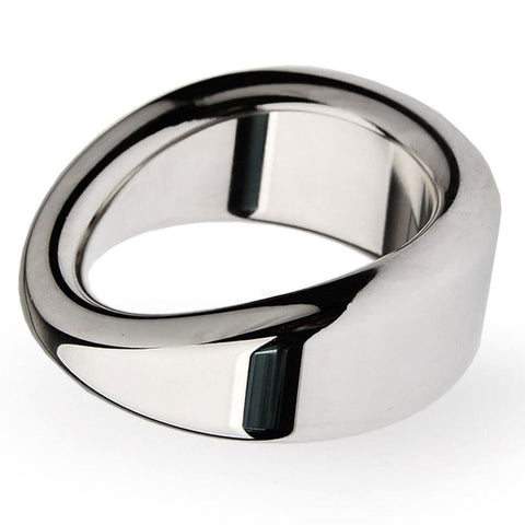 BDStyle Heavy Duty Erection Enhancer Metal Penis Ring - Steel Cock Rings