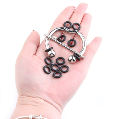 BDStyle Ultimate Male Enhancer Metal Cock Ring for Harder Erections - Steel Cock Rings