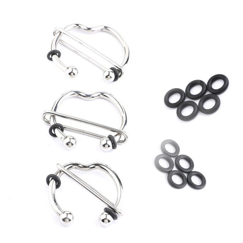 BDStyle Ultimate Male Enhancer Metal Cock Ring for Harder Erections - Steel Cock Rings
