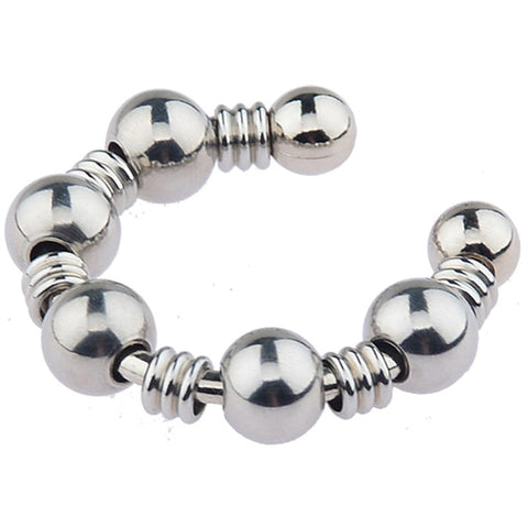 BDStyle Open Type Male Steel Cock Ring Adjustable Design - Steel Cock Rings