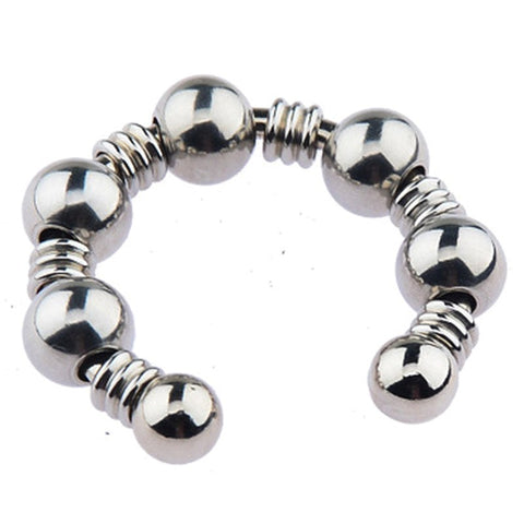 BDStyle Open Type Male Steel Cock Ring Adjustable Design - Steel Cock Rings