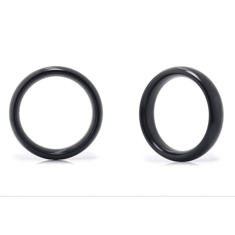 BDStyle Aluminum Round Sex Delay Cock Ring Small Erection Enhancement - Steel Cock Rings
