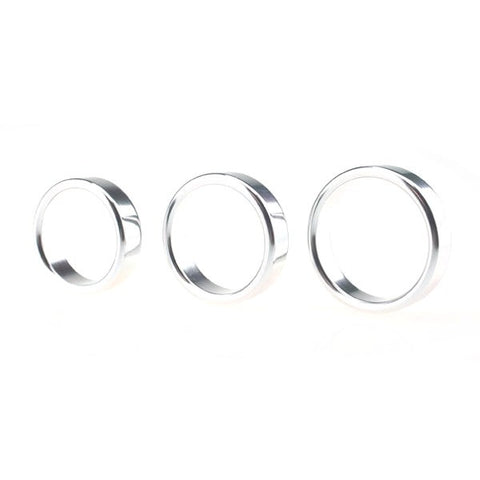 BDStyle Colorful Aluminum Erection Enhancer Cock Ring Small Premium Quality - Steel Cock Rings