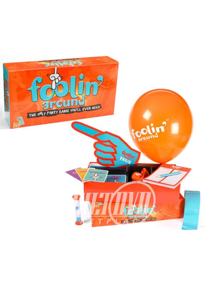 Nookii Foolin Around Adult Party Game with Strategic Adult Challenges - - Sex Games, Coupons and Tricks